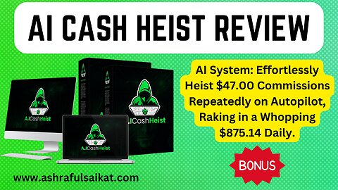 Ai Cash Heist Review ⚠️ Full OTO Details + Bonus — (App By Jason Fulton)