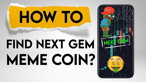 How To Find MEME coins early before x10000 pump?