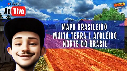 MAPA BRASILEIRO - ESTRADAS DE TERRA E ATOLEIRO -SCANIA 113 - EURO TRUCK SIMULATOR 2