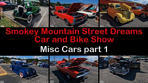 09-09-23 Smoky Mountain Street Dreams Car and Bike Show - Misc part 1