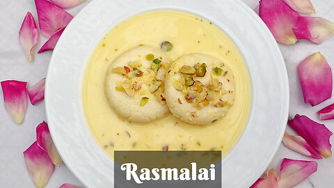 Rasmalai | সহজ পদ্ধতিতে পারফেক্ট রসমালাই রেসিপি | Bengali Roshmalai Recipe With Tricks