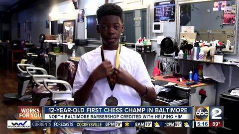 Baltimore 12-year-old wins chess championship