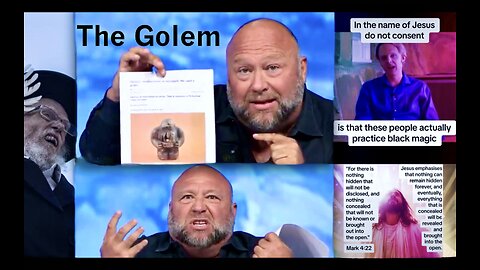 Alex Jones David Wilcock Washington Post Golem Black Magic Summon Kabbalist Demon To Eliminate Trump