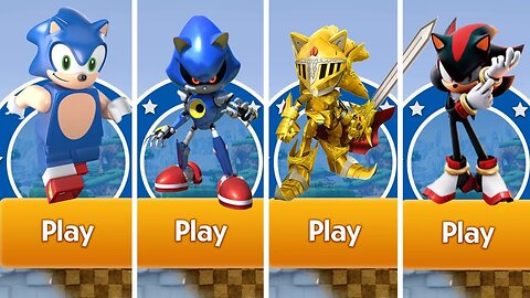 Lego Sonic VS Metal Sonic VS Excalibur Sonic VS Shadow I Sonic Dash 7.3.0