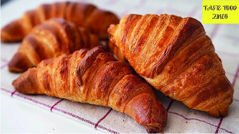 Croissant recipe ‼️ The easiest way to make homemade croissant 🥐