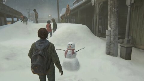 The Last of Us 2 Part 2-Snowball Fight