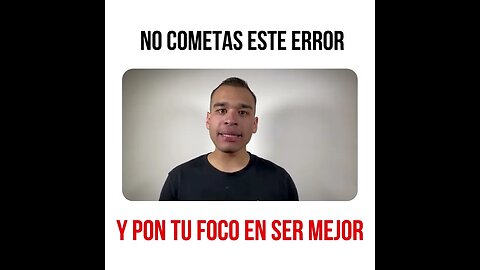 Este Error Te Está Frenando [DEBES CUIDAR LAS PALABRAS QUE DEJAS ENTRAR EN TI]