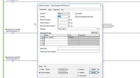 FactoryTalk View Studio Derived Tags With PLC Programming