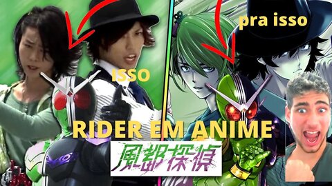 DOIS RIDER EM UM E SEU ANIME KAMEN RIDER W (TOKUNIMES ESPECIAL)