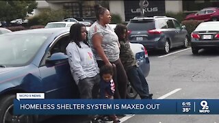 Cincinnati families search for place to stay as homeless shelter system maxes out