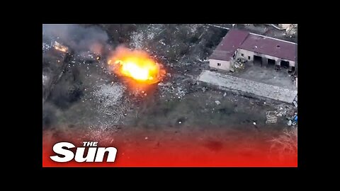 Three Ukrainian brigades blow up Russian munition warehouses near Bakhmut