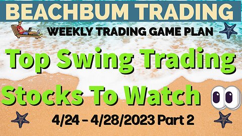 Top Swing Trading Stocks to Watch 👀 | 4/24 – 4/28/23 | UROY SOXS OPP PDI MP METC JNK IPI DNN & More