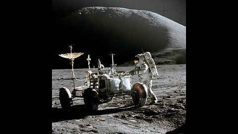 in 1971 nasa put a car on moon