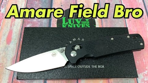 Amare Field Bro / includes disassembly / lightweight edc with a great design !