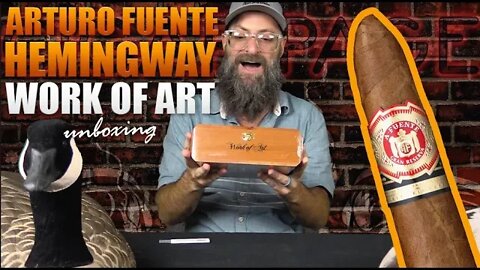 Arturo Fuente Hemingway Work of Art Unboxing