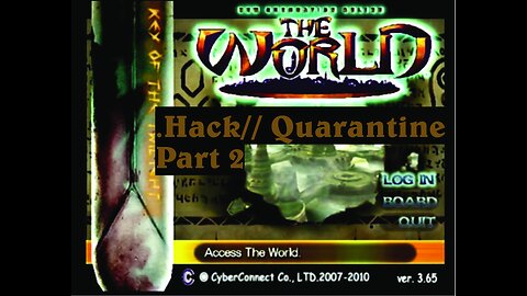 Re(tro)Play: .Hack// Quarantine- part 2