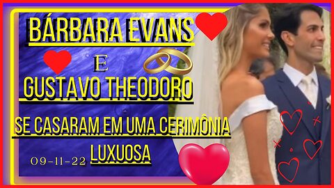 Viva Após muita espera e alguns cancelamentos #BárbaraEvans, e #GustavoTheodoro, finamente se casam