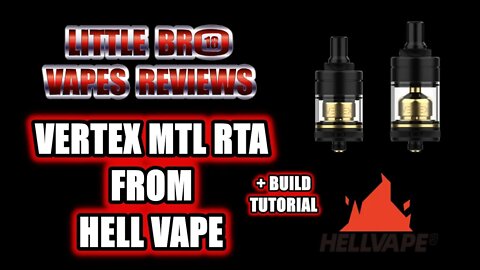 VERTEX MTL RTA FROM HELL VAPE