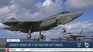 F-35 Fighter jet crash