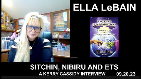 ELLA LEBAIN: AUTHOR: SITCHIN, NIBIRU, AND ETS