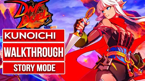 DNF DUEL KUNOICHI STORY MODE | JAPANESE DUB | Gameplay Walkthrough No Commentary