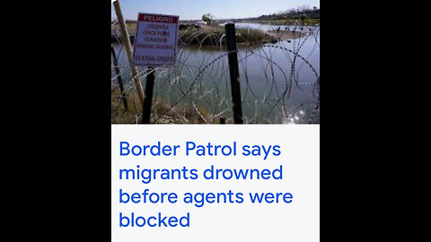 WH spins false border drowning and hunters drug gun