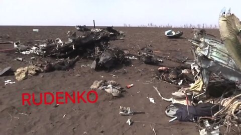 Ukrainian helicopter downed in the sky over Mariupol