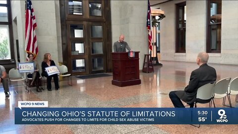 Hearings held to change Ohio's statute of limitations for child sex abuse victims