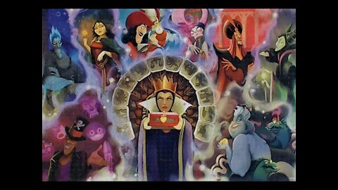 Disney Villains 2000 Piece Jigsaw Puzzle Time Lapse