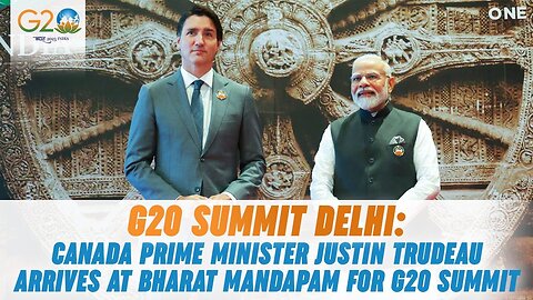 G20 Summit Delhi Canada Prime Minister Justin Trudeau arrives [English subtitles in description]