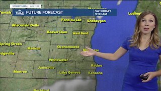 Sunny, humid weekend ahead