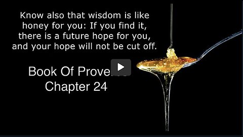 Proverbs Bible Study: Proverbs 24 (Continued)