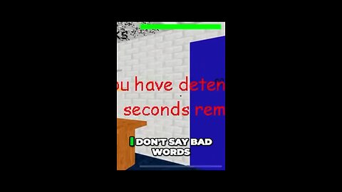 Baldi Basic Gameplay