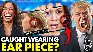 🚨 Earpiece Company CONFIRMS Kamala Debate Earrings 'Look Like Our Product!' Offer Earpiece To Trump