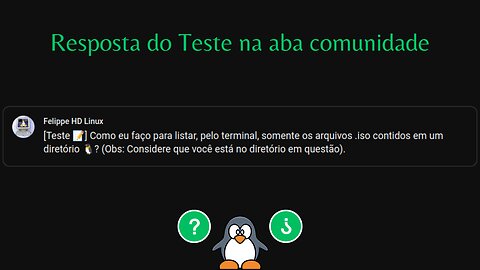 Resposta: Como listar somente os arquivos .iso em um diretório? (você está no diretório)