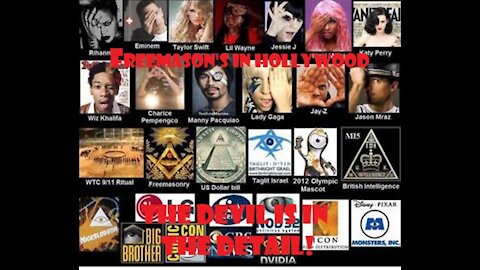 An introduction to Freemasonry, Satanism and the HOLLYWOOD COVEN