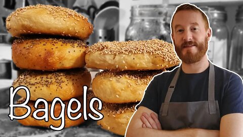 BAGELS au Levain [Style New-York] 🥯 FACILE