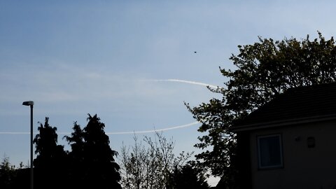 21.04.2022 (0900 to 1000) NEUK - Ryanair, Air Canada & KLM Cityhopper (USAF F-15's too?)