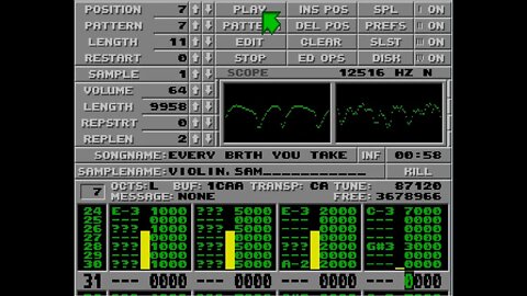 Atari ST Protracker Mods - Every Breath You Take