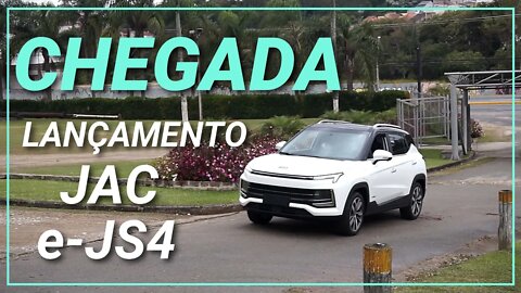 JAC e-JS4 - Chegada ao evento de lançamento