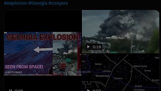 A massive explosion has taken place at a BIO LAB in Conyers Georgia.