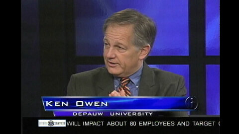 November 2008 - Ken Owen Discusses Creation of Monon Bell 'Memories' with 'Inside Indiana Business'