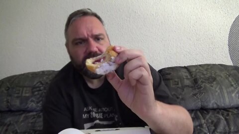 Jay eats McDonald's mini donuts