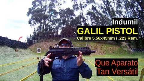 Traemos el MUY versátil IMC Galil Pistol -Calibre 5.56x45mm / .223 Rem