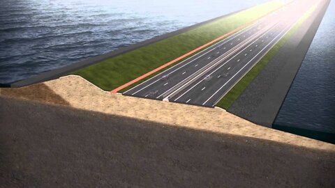 Afsluitdijk è una grande diga dei Paesi Bassi. la diga è lunga 32 km, larga 90 m ed arriva ad un'altezza di 7,25 m sopra il livello del mare ed è attraversata da un'autostrada.USA,UE,NATO,Vaticano,Israele sono i responsabili