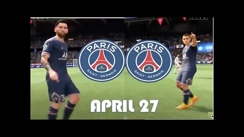 FIFA 22 | PSG VS PSG | PLAYSTATION GAMEPLAY | ONLINE / EN VIVO - APRIL 27 [3-4]