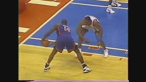 Anthony Mason 24 Points 6 Ast @ Pistons, 1995-96.