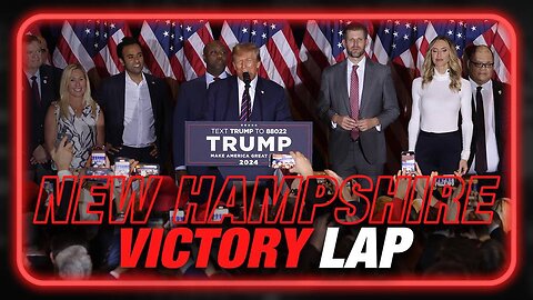 FULL VIDEO: Trump Takes Victory Lap After New Hampshire Win, Panicking The Globalists