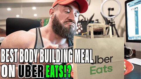 BUYING THE MOST BODYBUILDING MEAL ON UBER EATS!?!?!