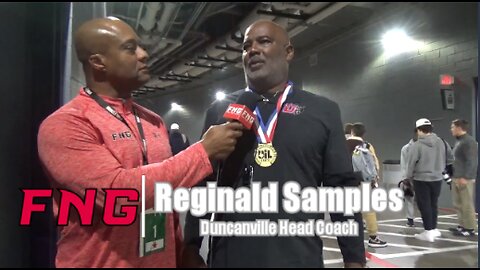 Duncanville Head Coach Reginald Samples after 28-21 6a D1 State Championship vs North Shore